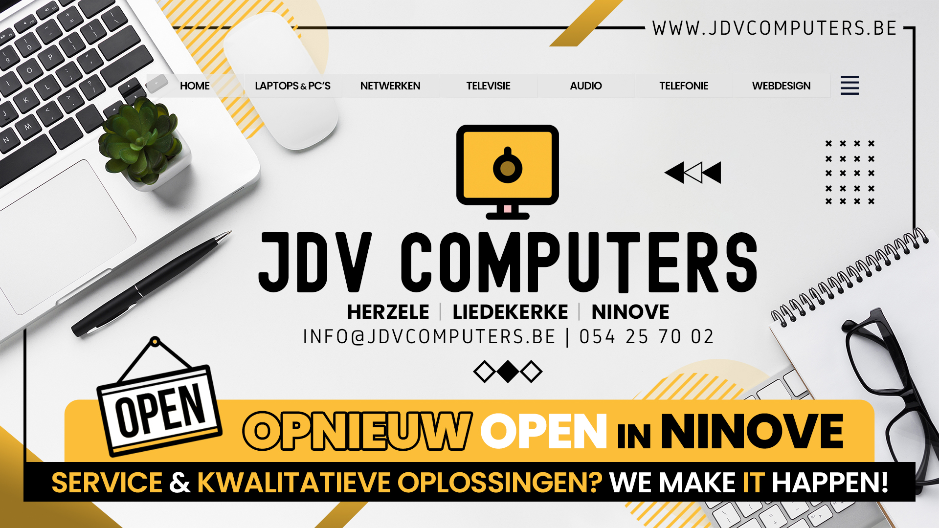 Bedrijfsoplossingen - Jdv Computers Computerwinkel Ninove Liedekerke